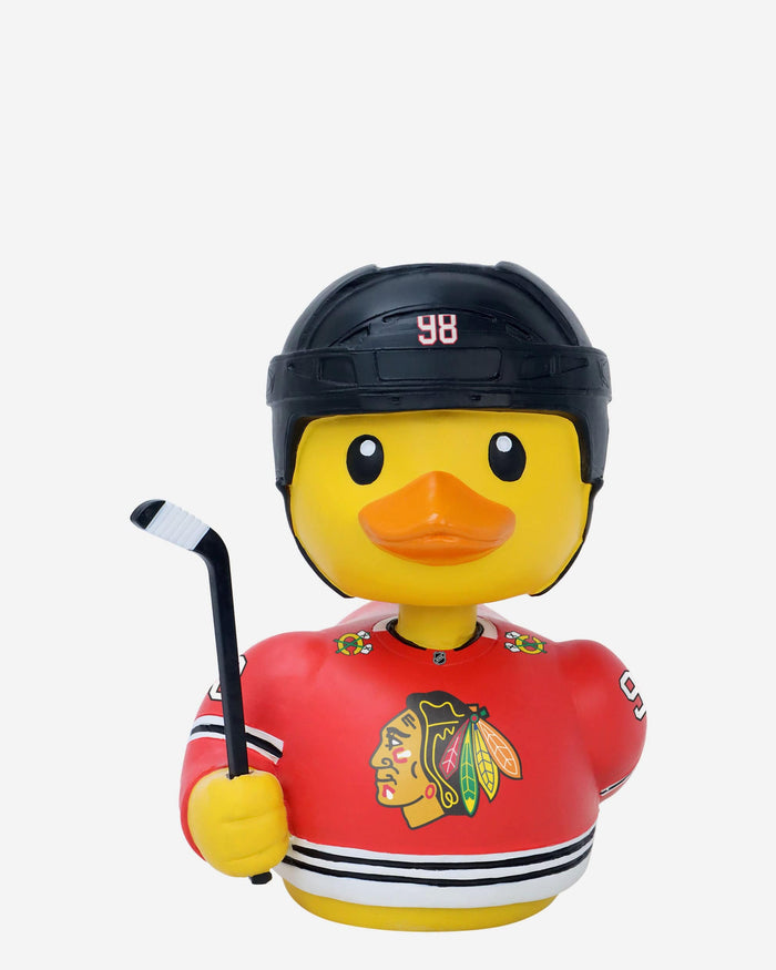 Connor Bedard Chicago Blackhawks Player Bobble Duck Mini Bobblehead FOCO - FOCO.com