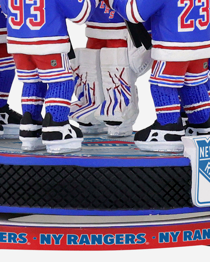 New York Rangers Celebration Spinner Mini Bobblehead Scene FOCO - FOCO.com