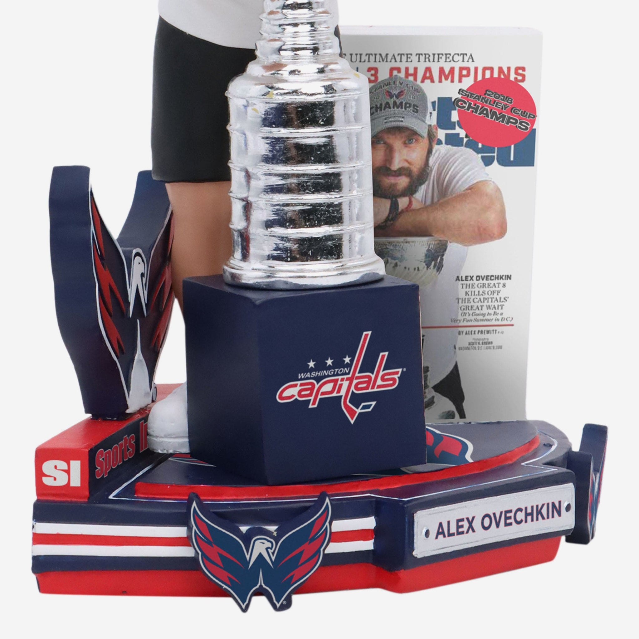 All Caps Washington Capitals, 2018 Nhl Stanley Cup Champions Sports  Illustrated Cover Framed Print by Sports Illustrated - Sports Illustrated  Covers