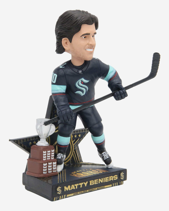 Matty Beniers Seattle Kraken 2023 Calder Memorial Trophy Award Bobblehead FOCO - FOCO.com