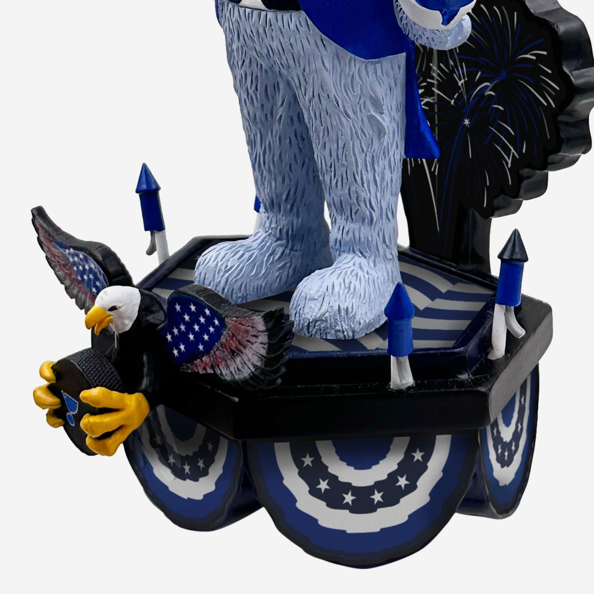 St. Louis Blues Louie Mascot Bobblehead - Collectible Bobbleheads