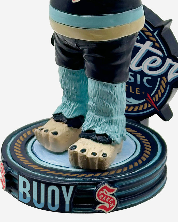 Buoy Seattle Kraken 2024 Winter Classic Mascot Bobblehead FOCO - FOCO.com