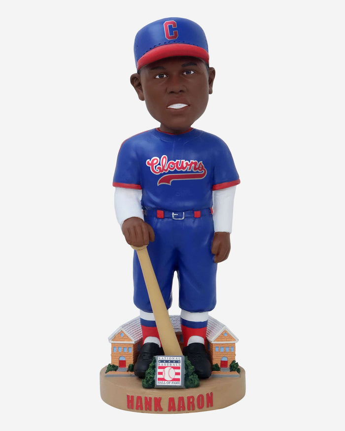 Hank Aaron Indianapolis Clowns Legends of the Park Hall of Fame Bobblehead FOCO - FOCO.com