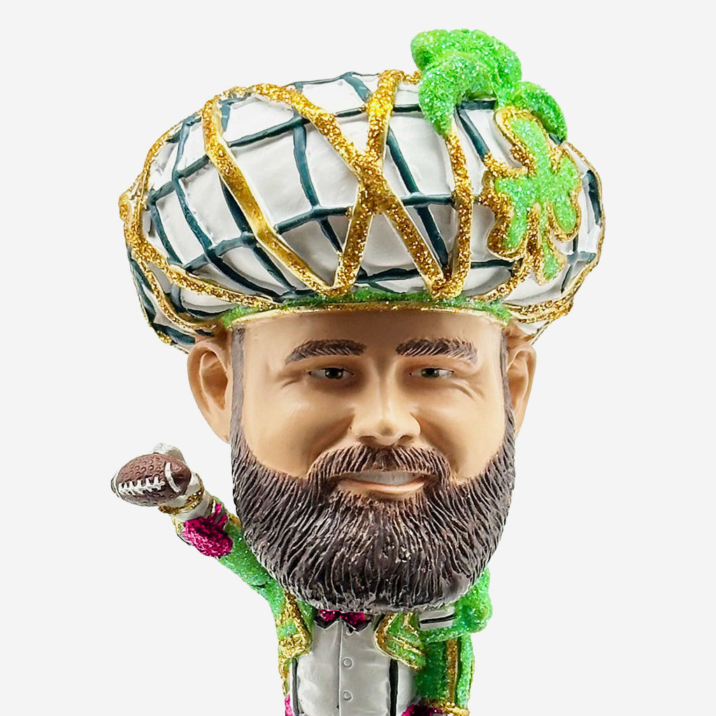 Jason Kelce Mummer Suit Mini Bighead Bobblehead FOCO