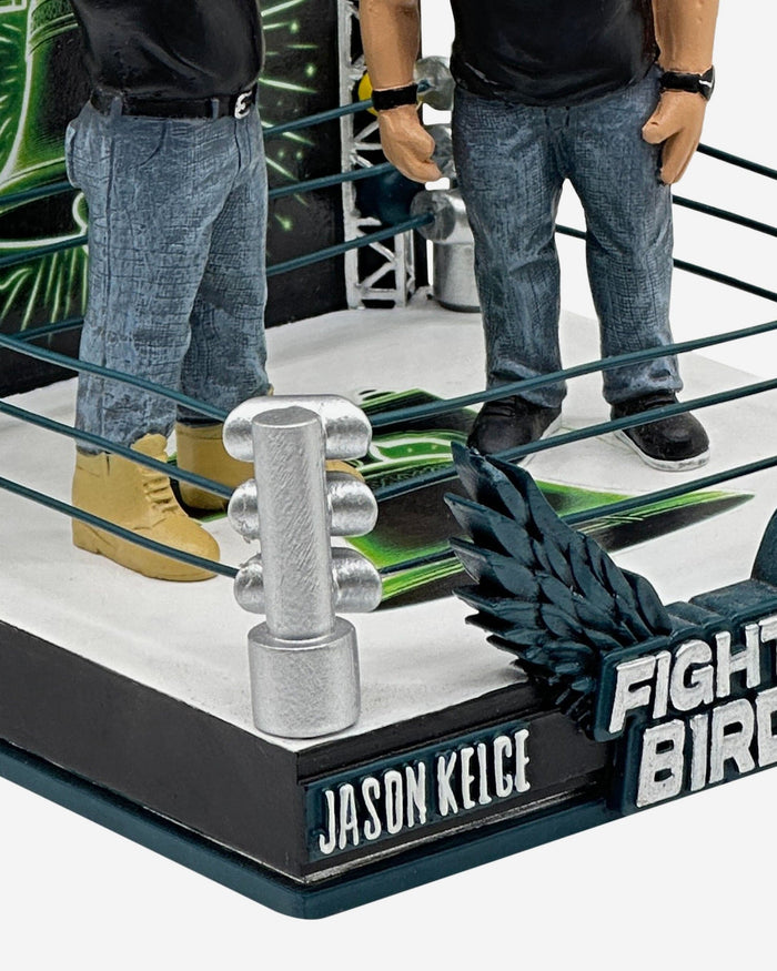 Jason Kelce & Lane Johnson Fightin' Birds Wrestling Dual Bobblehead FOCO - FOCO.com