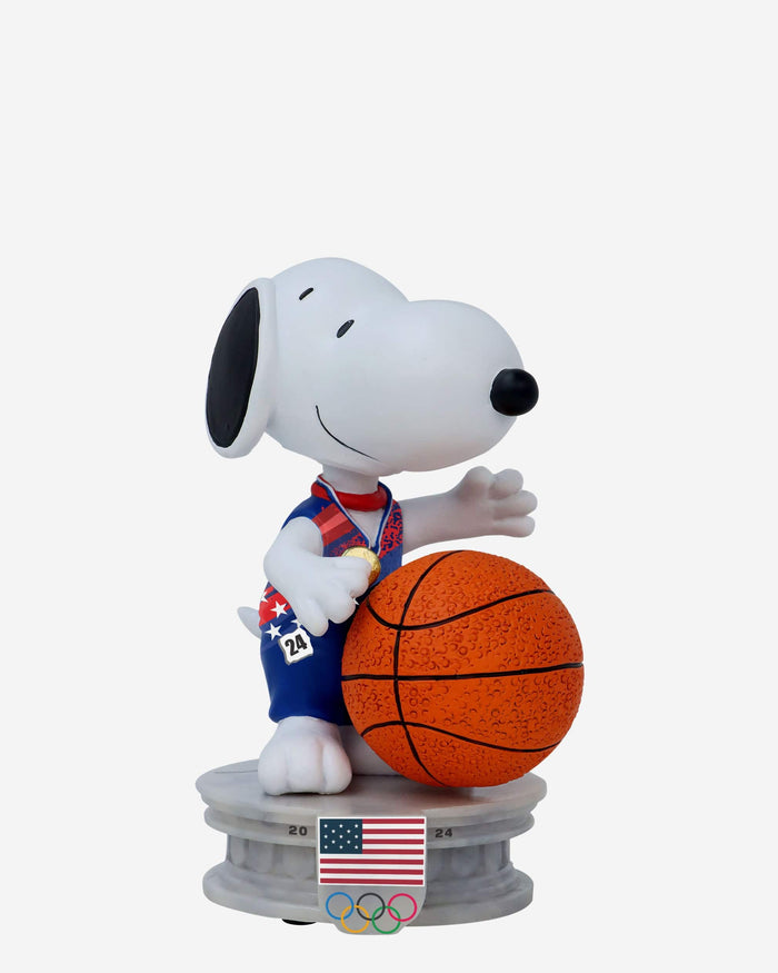 Team USA Snoopy Peanuts Basketball Mini Bobblehead FOCO - FOCO.com