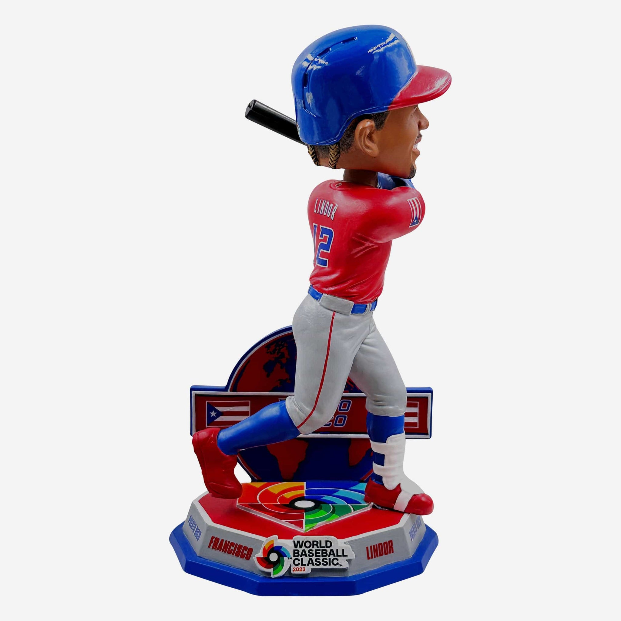 Francisco Lindor Puerto Rico 2023 World Baseball Classic Bobblehead FOCO