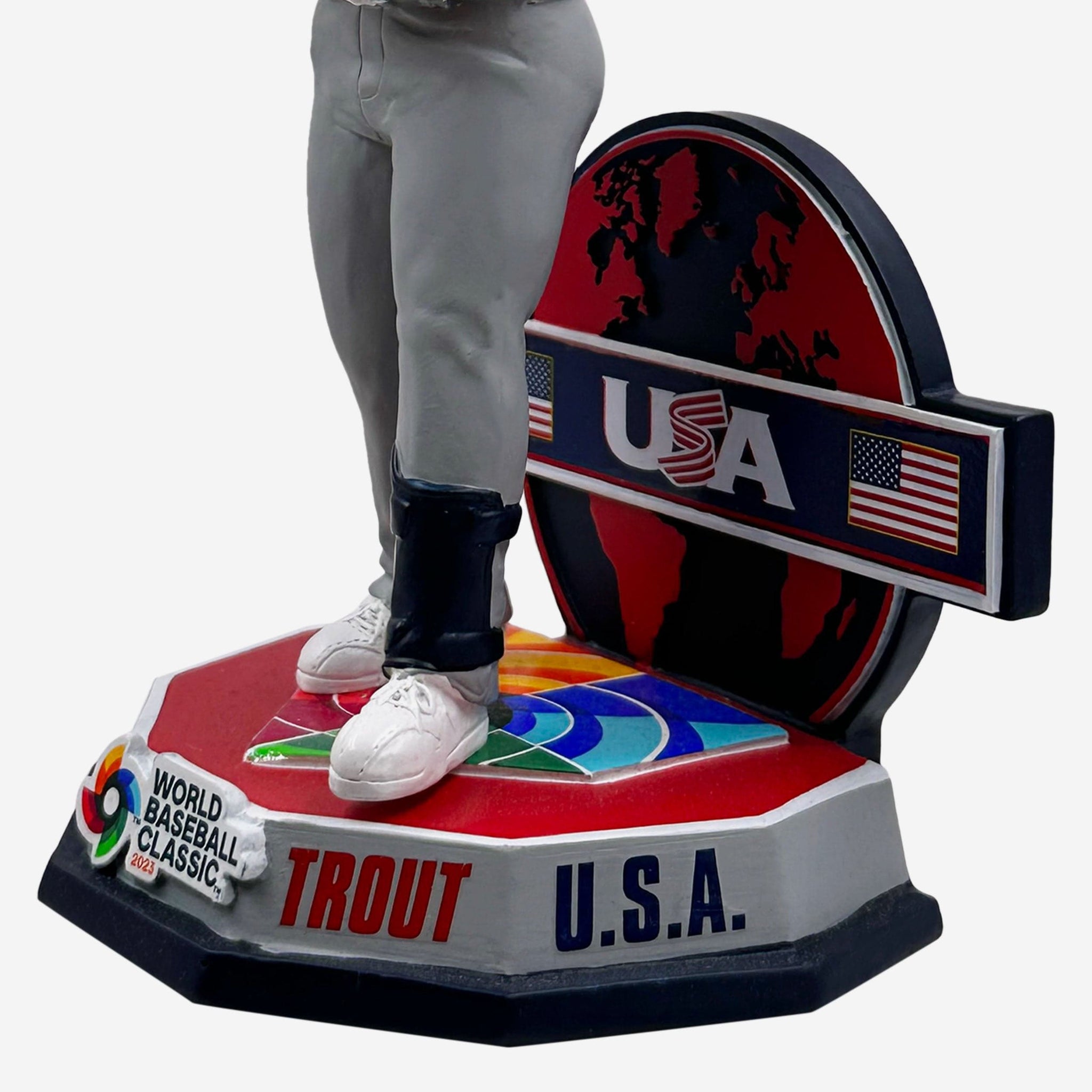 Mike Trout USA 2023 World Baseball Classic Away Uniform Bobblehead