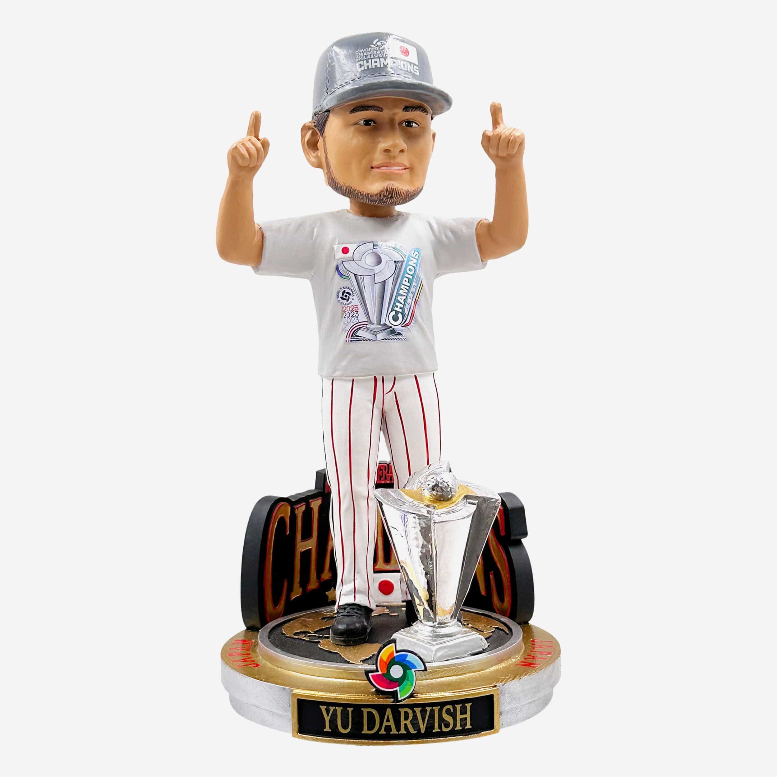 Yu Darvish Japan 2023 World Baseball Classic Away Uniform Bobblehead FOCO