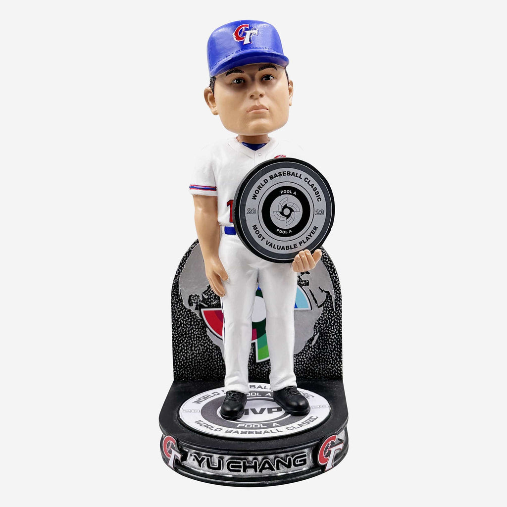 Yu Chang Chinese Taipei 2023 World Baseball Classic Pool A MVP Bobblehead FOCO - FOCO.com