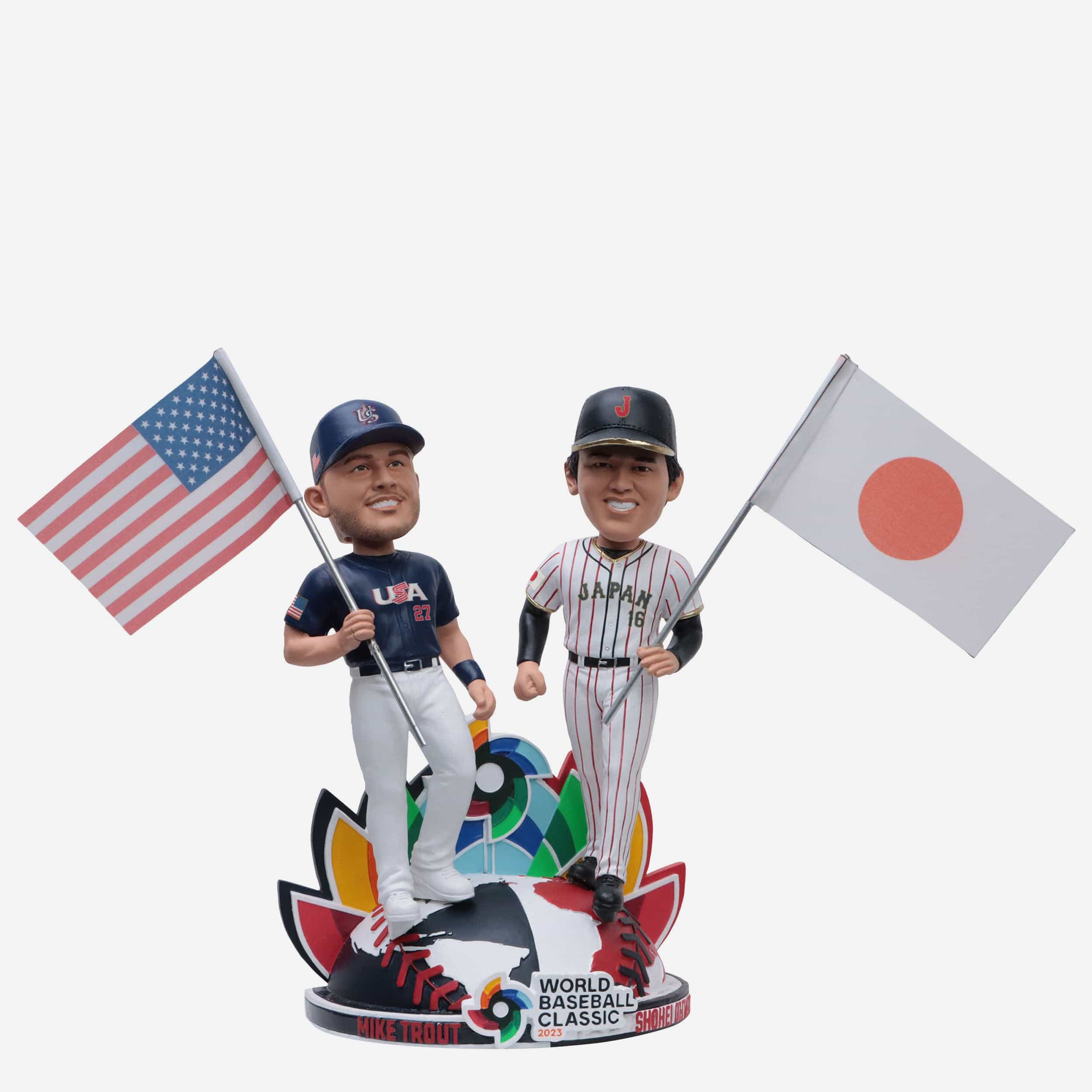 Shohei Ohtani & Mike Trout Japan & USA 2023 World Baseball Classic