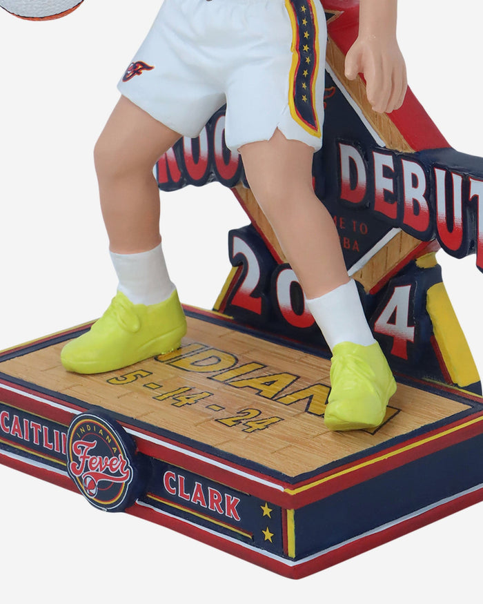 Caitlin Clark Indiana Fever 2024 Rookie Debut Bobblehead FOCO - FOCO.com