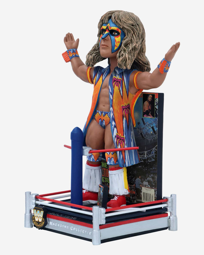 Ultimate Warrior Ultimate Return WWE Magazine Cover Bobblehead FOCO - FOCO.com