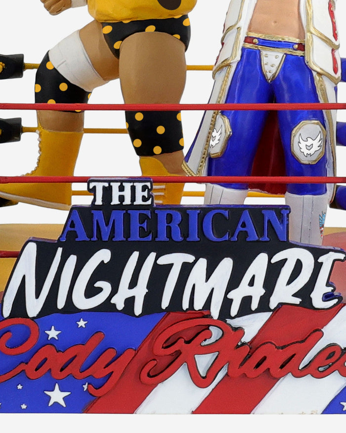 Cody Rhodes & Dusty Rhodes WWE American Dream & American Nightmare Dual Bobblehead FOCO - FOCO.com