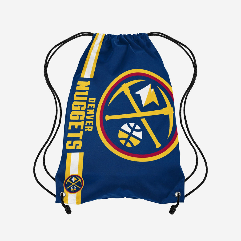 Denver Nuggets Big Logo Drawstring Backpack FOCO - FOCO.com