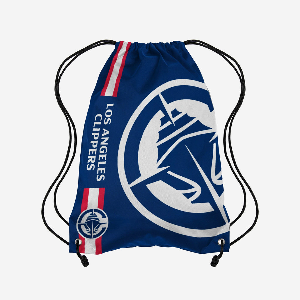 Los Angeles Clippers Big Logo Drawstring Backpack FOCO - FOCO.com