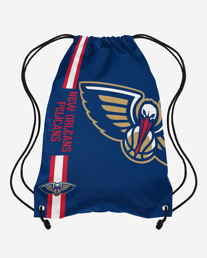 New Orleans Pelicans Big Logo Drawstring Backpack FOCO - FOCO.com