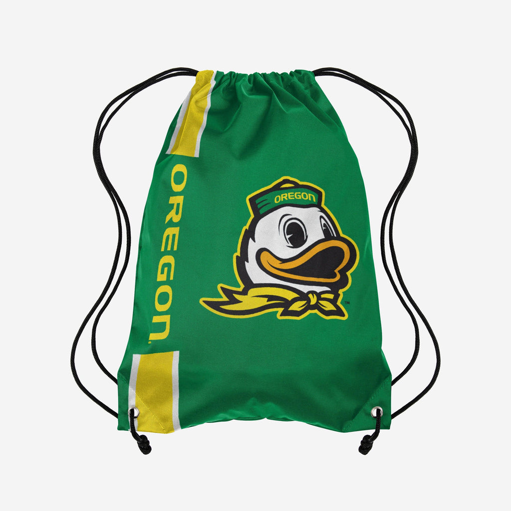 Oregon Ducks Big Logo Drawstring Backpack FOCO - FOCO.com