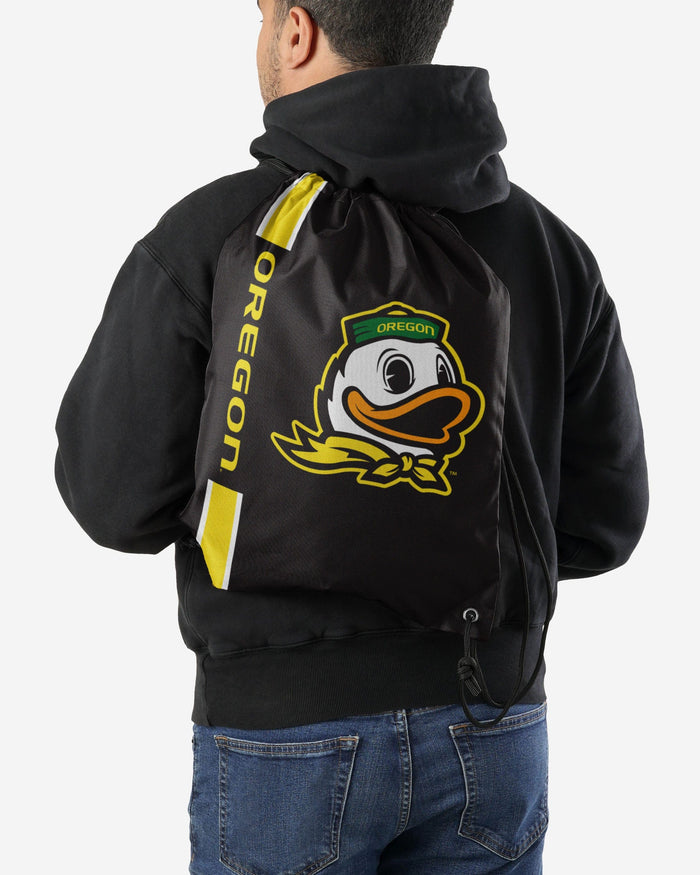 Oregon Ducks Big Logo Drawstring Backpack FOCO - FOCO.com