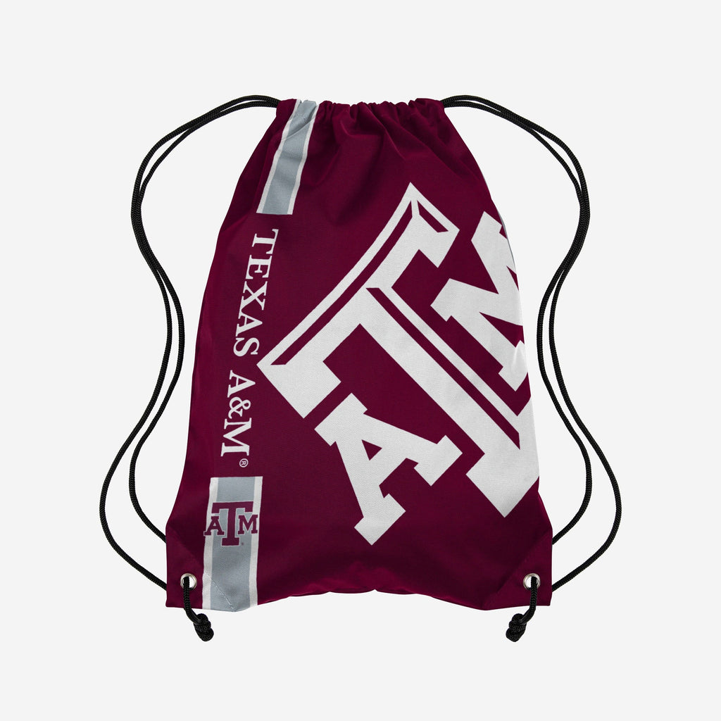 Texas A&M Aggies Big Logo Drawstring Backpack FOCO - FOCO.com