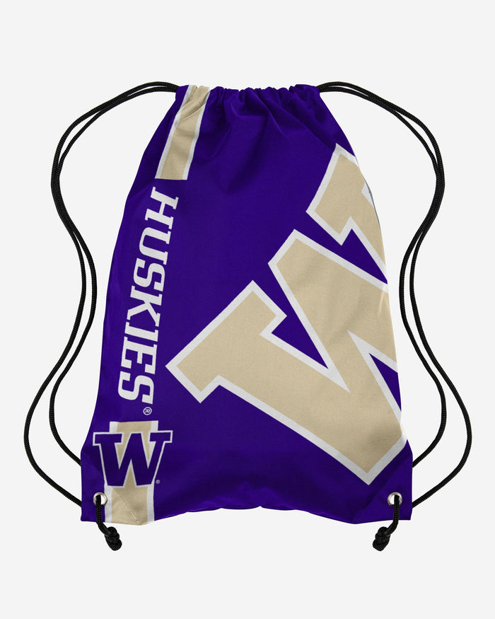 Washington Huskies Big Logo Drawstring Backpack FOCO - FOCO.com