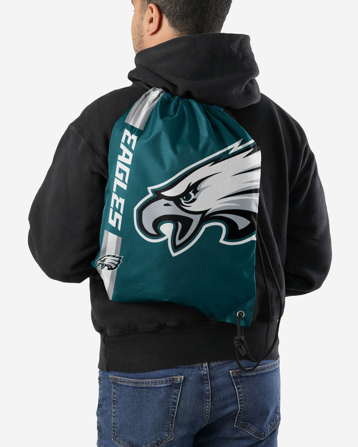 Philadelphia Eagles Big Logo Drawstring Backpack FOCO - FOCO.com