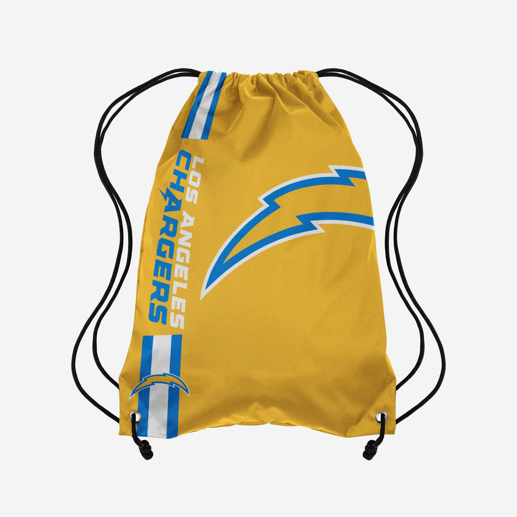 Los Angeles Chargers Yellow Alternate Color Big Logo Drawstring Backpack FOCO - FOCO.com