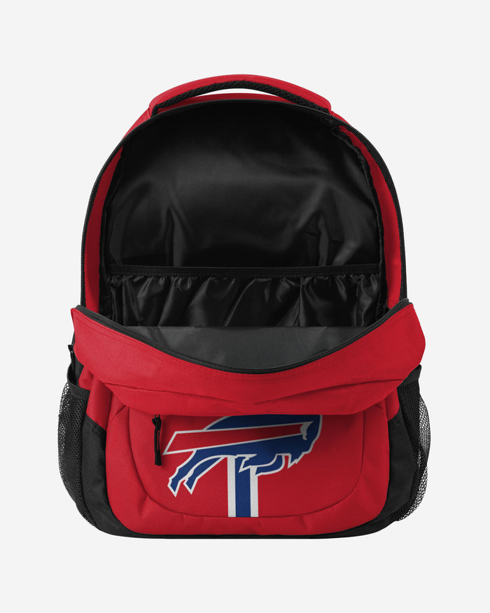 Buffalo Bills Red Alternate Color Action Backpack FOCO - FOCO.com