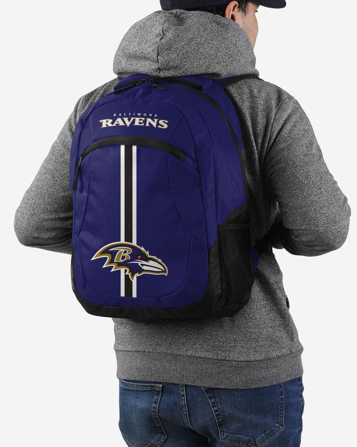 Baltimore Ravens Purple Alternate Color Action Backpack FOCO - FOCO.com