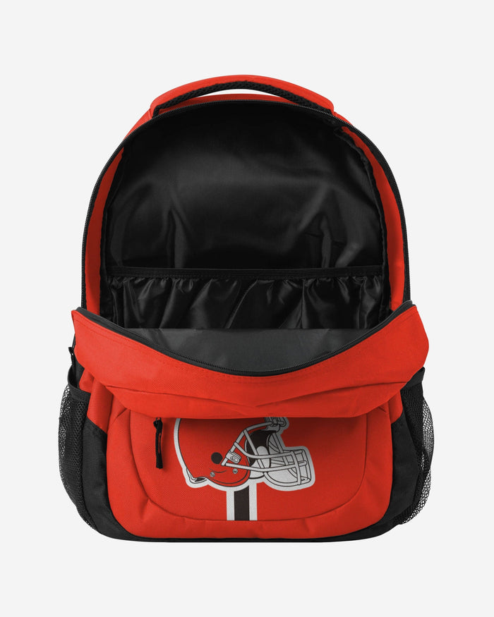 Cleveland Browns Orange Alternate Color Action Backpack FOCO - FOCO.com