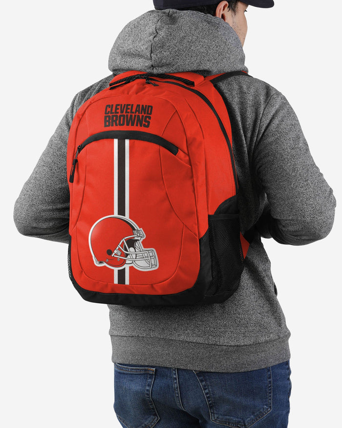 Cleveland Browns Orange Alternate Color Action Backpack FOCO - FOCO.com