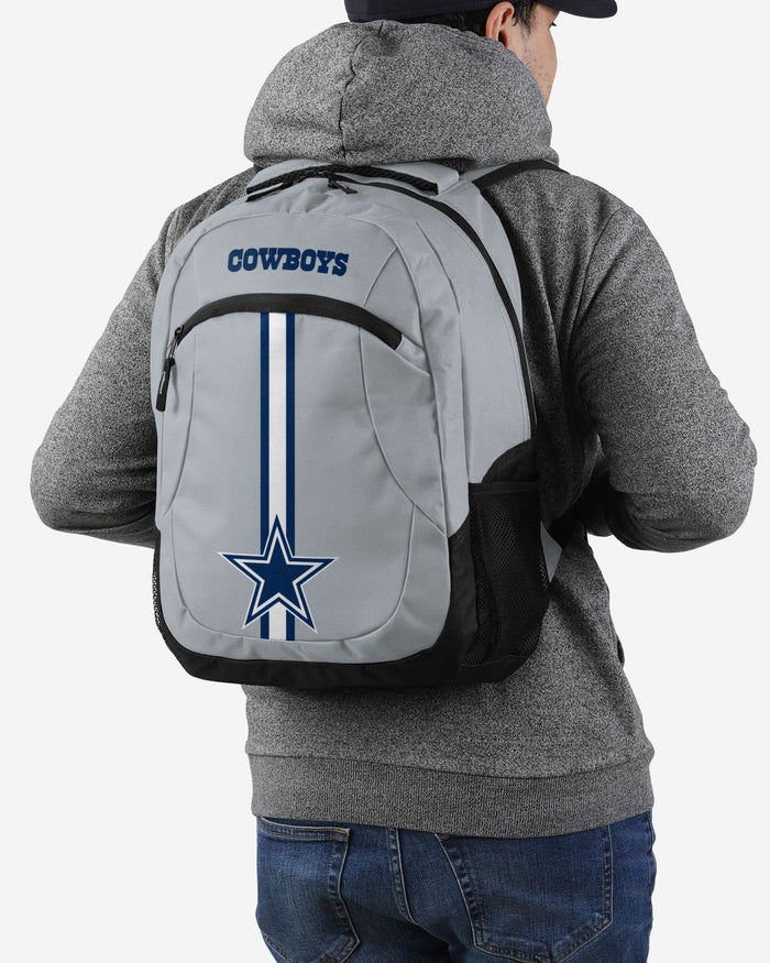 Dallas Cowboys Gray Alternate Color Action Backpack FOCO - FOCO.com