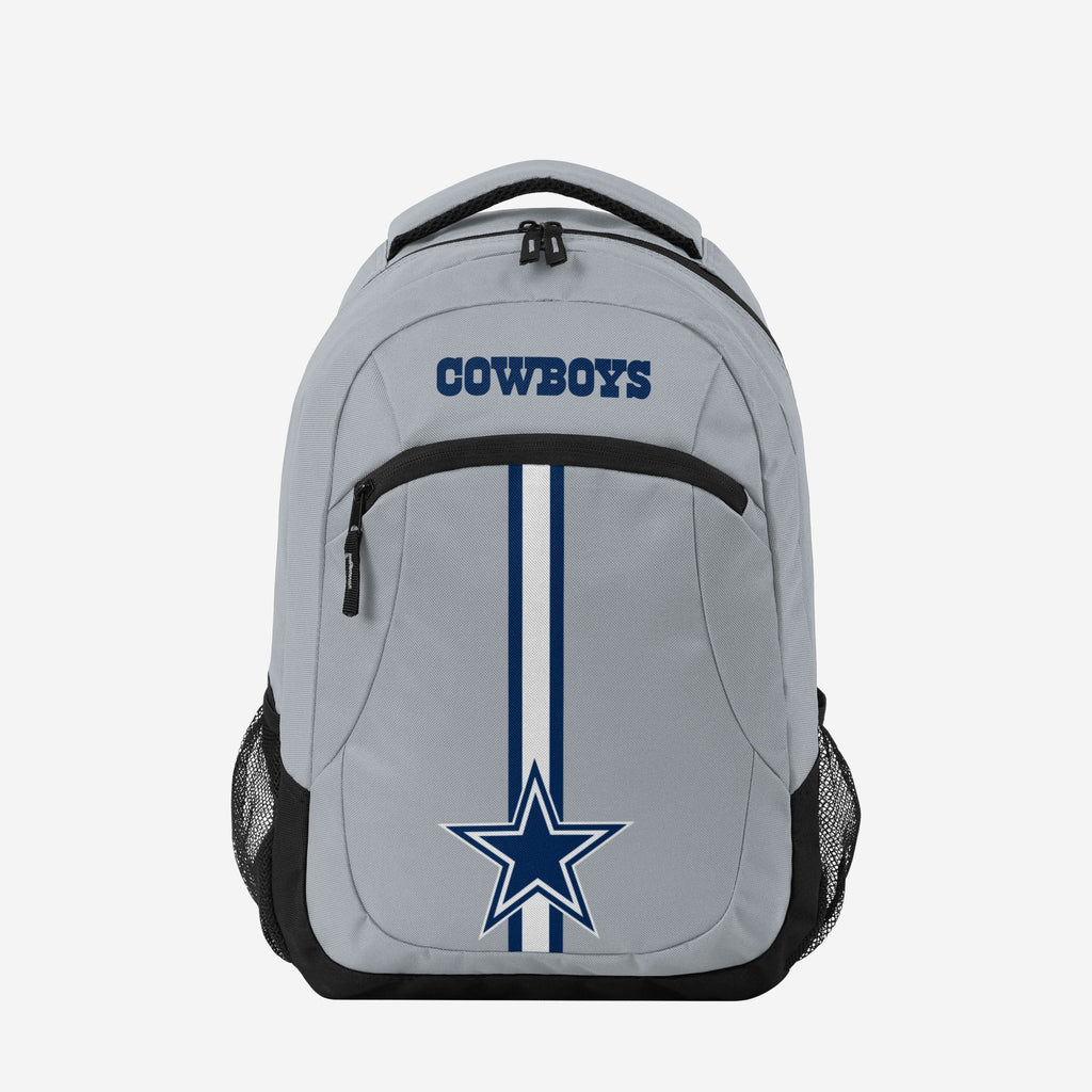 Dallas Cowboys Gray Alternate Color Action Backpack FOCO - FOCO.com