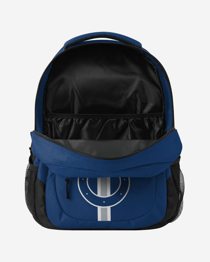 Indianapolis Colts Blue Alternate Color Action Backpack FOCO - FOCO.com