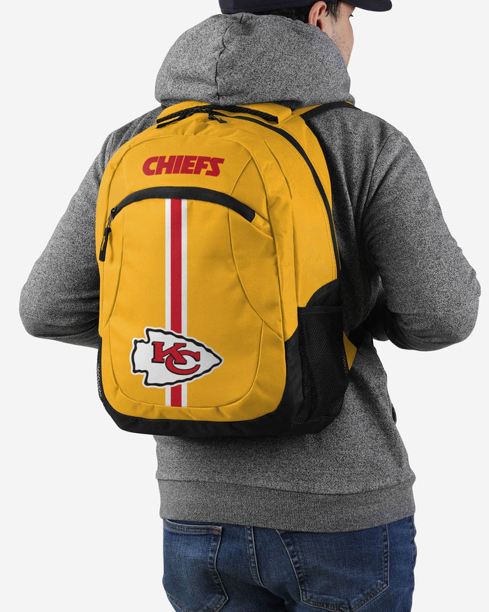 Kansas City Chiefs Yellow Alternate Color Action Backpack FOCO - FOCO.com