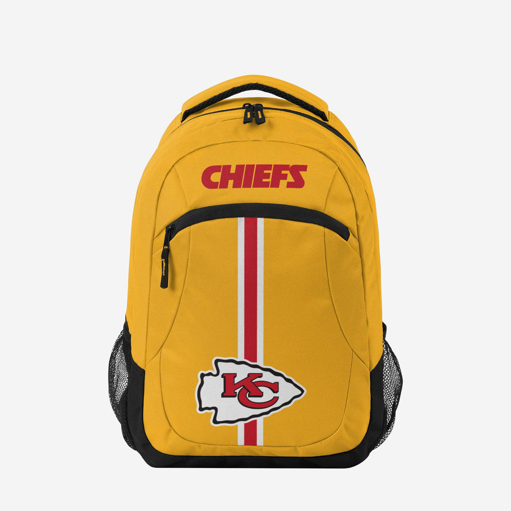 Kansas City Chiefs Yellow Alternate Color Action Backpack FOCO - FOCO.com