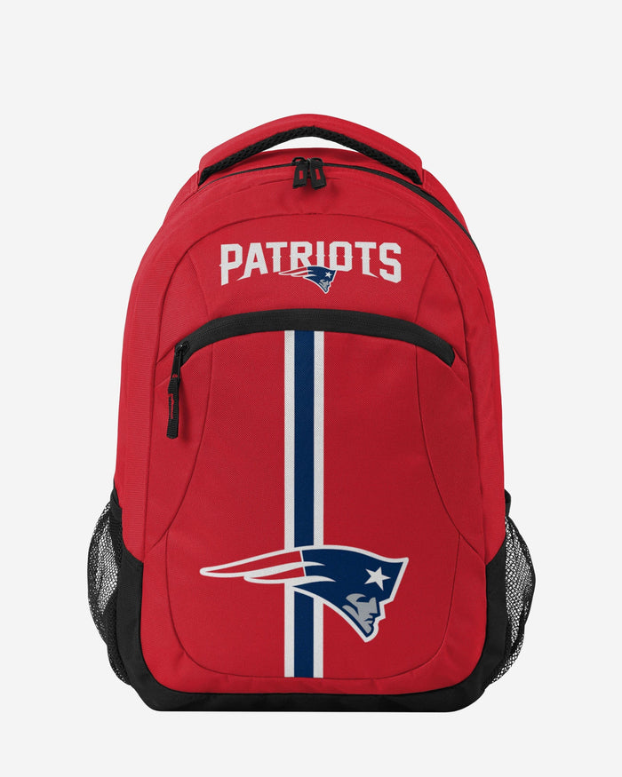 New England Patriots Red Alternate Color Action Backpack FOCO - FOCO.com