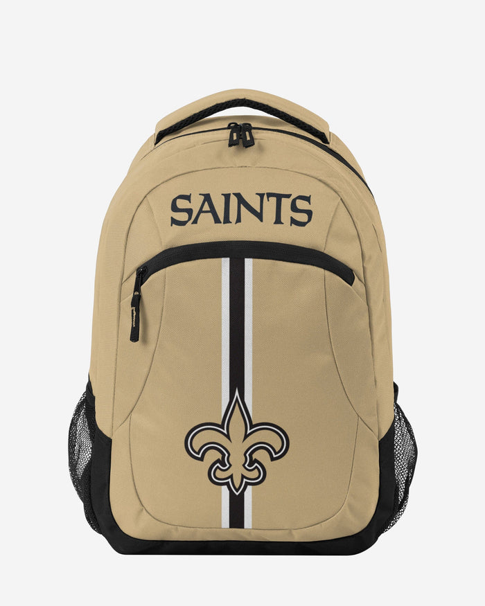 New Orleans Saints Old Gold Alternate Color Action Backpack FOCO - FOCO.com