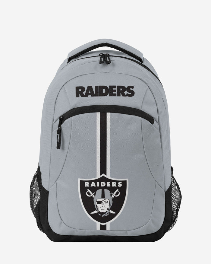 Las Vegas Raiders Gray Alternate Color Action Backpack FOCO - FOCO.com