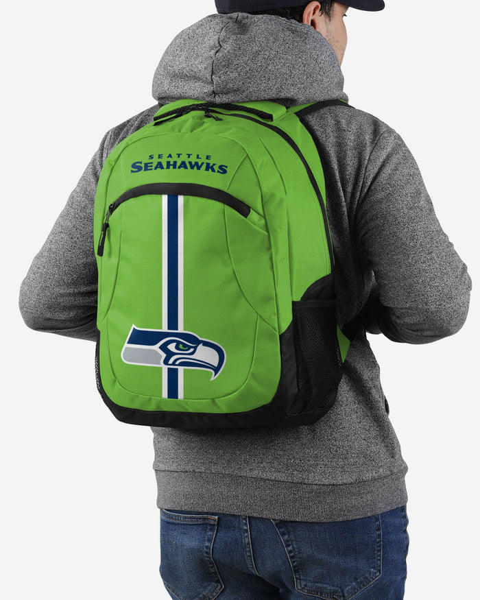 Seattle Seahawks Green Alternate Color Action Backpack FOCO - FOCO.com