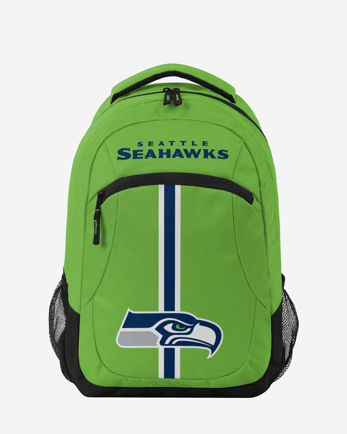 Seattle Seahawks Green Alternate Color Action Backpack FOCO - FOCO.com