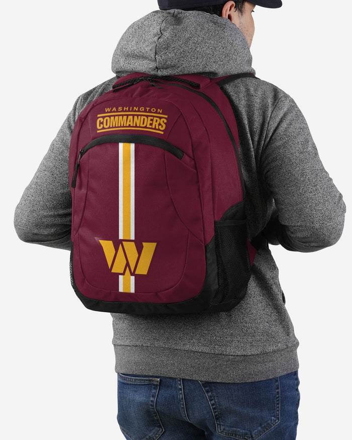 Washington Commanders Red Alternate Color Action Backpack FOCO - FOCO.com