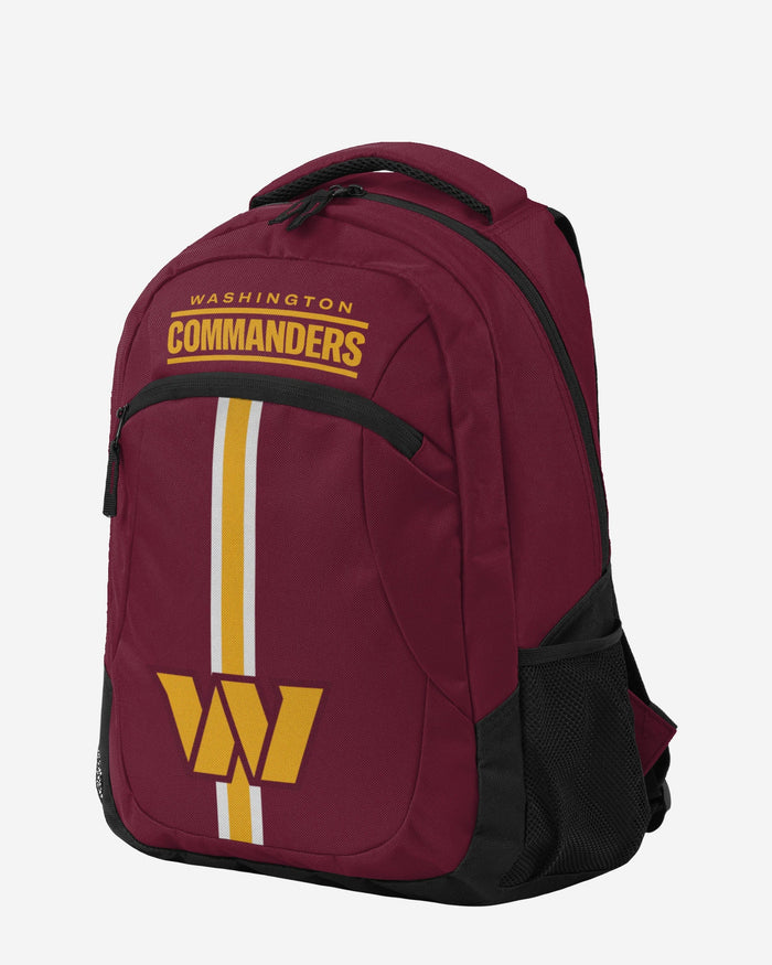 Washington Commanders Red Alternate Color Action Backpack FOCO - FOCO.com