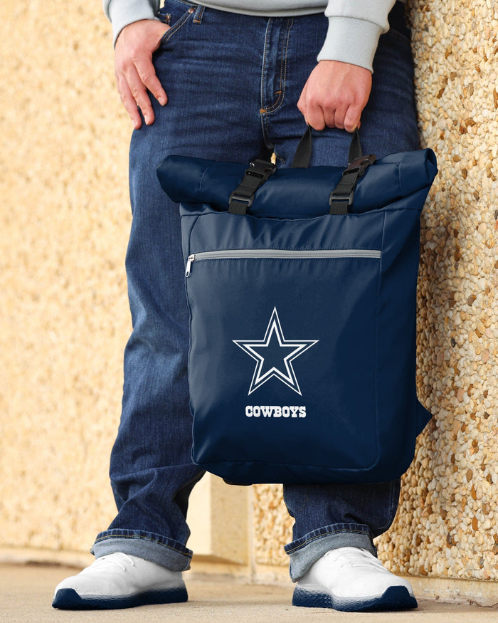 Dallas Cowboys Rollup Backpack FOCO - FOCO.com