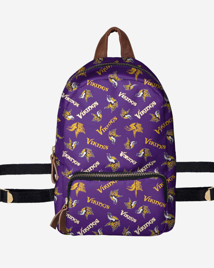 Minnesota Vikings Printed Collection Mini Backpack FOCO - FOCO.com