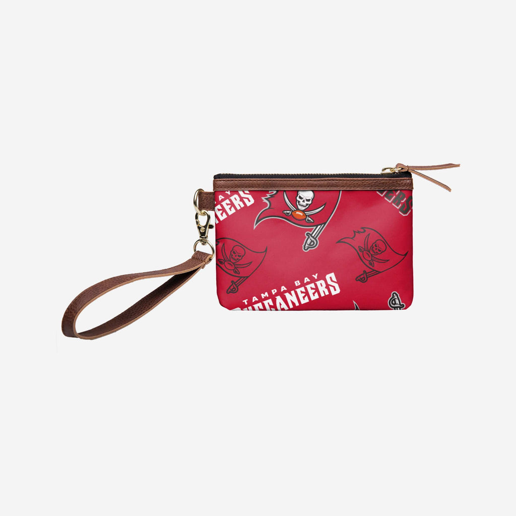 Tampa Bay Buccaneers Repeat Logo Wristlet FOCO - FOCO.com