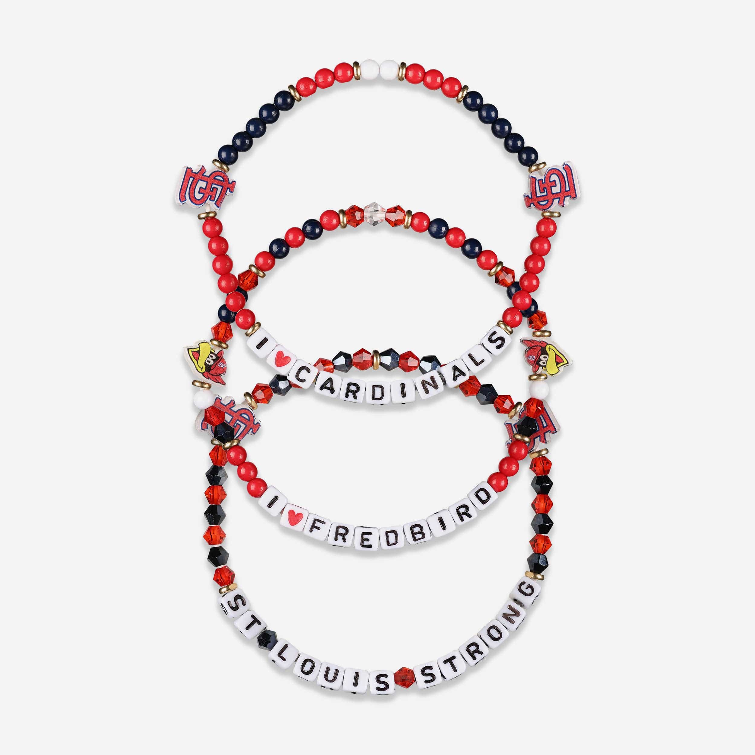 Louisville Cardinals Charm Chain Bracelet