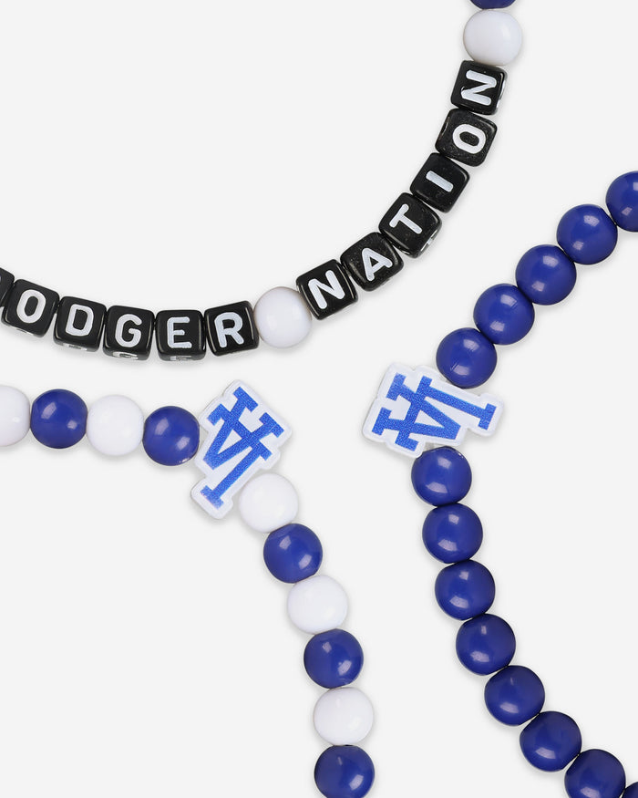 Shohei Ohtani Los Angeles Dodgers 3 Pack Player Beaded Friendship Bracelet FOCO - FOCO.com