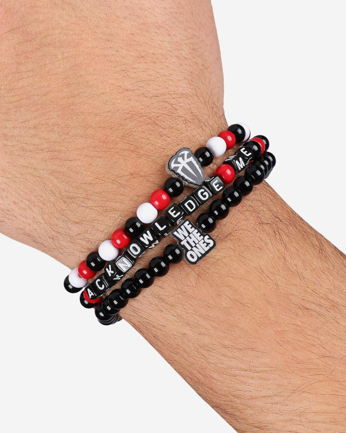 Roman Reigns WWE 3 Pack Friendship Bracelet FOCO - FOCO.com