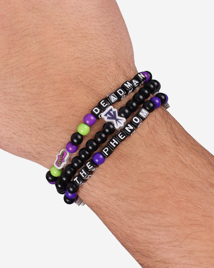 Undertaker WWE 3 Pack Friendship Bracelet FOCO - FOCO.com